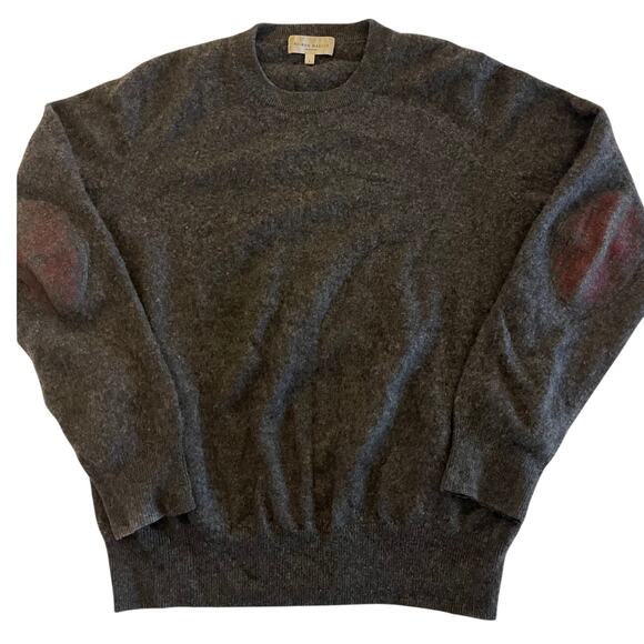 Neiman Marcus Sweaters - Neiman Marcus Cashmere Sweater With Elbow Patches L